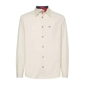 Tommy Jeans Tjm Novel Collegiate Shirt - White