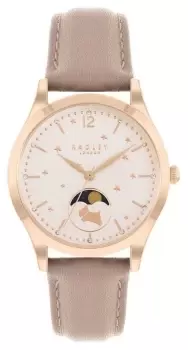 Radley RY21498 Womens Moonphase Pink Dial Rose Gold Watch