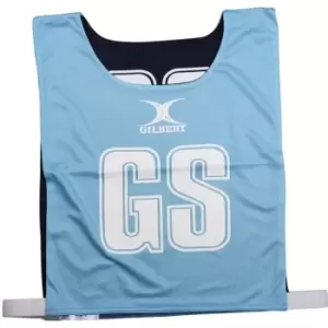 Gilbert Reversible Netball Bib Pack - Blue