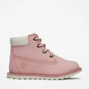 Timberland Pokey Pine 6" Boot For Toddler In Light Pink Pink Kids, Size 9.5