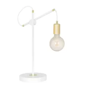 Artemis White Table Lamp 1x E27