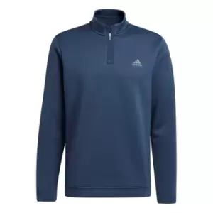 adidas Waffle Zip Top Mens - Blue