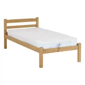 Seconique Panama 3' Bed - Natural Wax