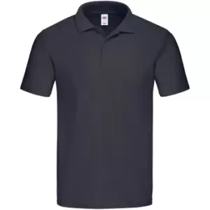 Fruit of the Loom Mens Original Polo Shirt (XXL) (Deep Navy)