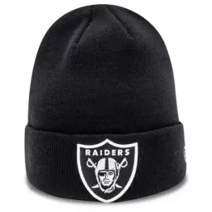 New Era Nfl Las Vegas Raiders Sport Cuff Beanie, Black, Unisex, Beanies, 12122722