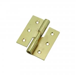 Wickes Right Hand Rising Butt Hinge - 76mm Pack of 2