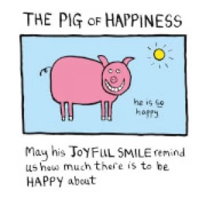 Edward Monkton Fine Art Print - Pig of Happiness