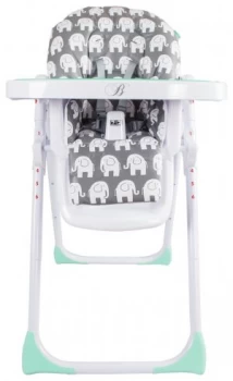 My Babiie Billie Faiers MBHC8GE Grey Elephant Highchair