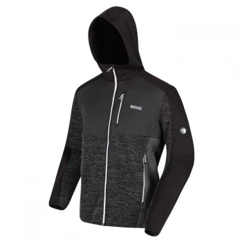 Regatta Cadford Full Zip Fleece Hoodie - Black