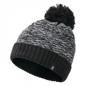 Dare2B Hastily II Knit Bobble Beanie - Black/White