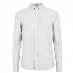 Firetrap Basic Oxford Shirt - Grey