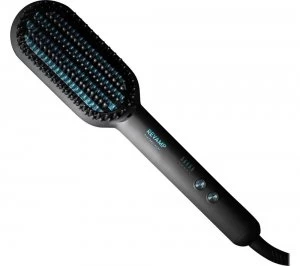 REVAMP Progloss DeepForm UK-BR-2000-GB Hair Straightening Brush - Black