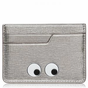 Anya Hindmarch Anya Eyes Card Holder - METALLIC CAPRA