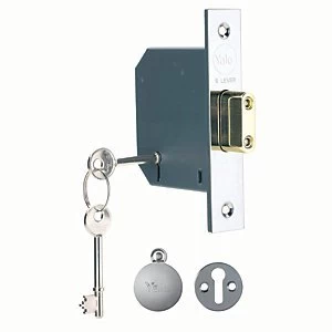 Yale P-M552-CH-78 5 Lever Deadlock - Chrome 76mm