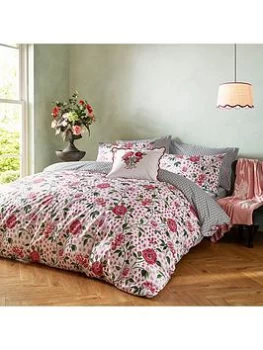 Cath Kidston Cath Kidston Tea Rose Floral Duvet Set - Sb