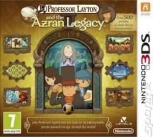 Professor Layton and the Azran Legacy Nintendo 3DS Game