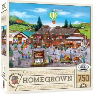 Masterpieces Puzzle Homegrown Sunny Farms Puzzle 750 piece jigsaw puzzle