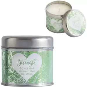 Said with Sentiment 7364 Strength Candle in Tin