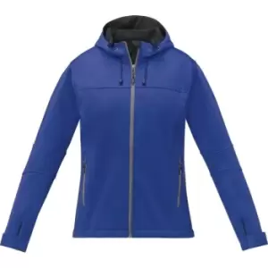 Elevate Womens/Ladies Match Soft Shell Jacket (M) (Blue)