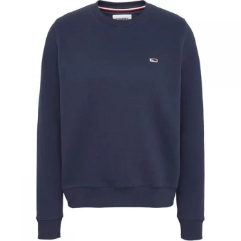 Tommy Jeans Tjw Regular Fleece C Neck - Twilight Navy