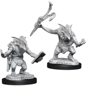 Magic the Gathering Unpainted Miniatures (W13) Goblin Guide & Goblin Bushwhacker