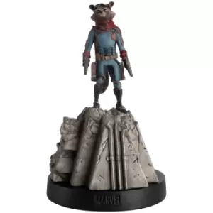 Eaglemoss Rocket Racoon Figurine with Magazine