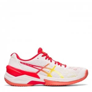 Asics Sky Elite FlyteFoam Trainers Ladies - White/Pink