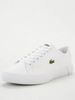 Lacoste Gripshot Leather Trainers - White