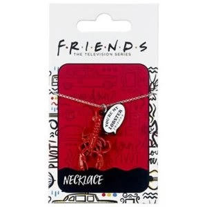 Official Friends You're My Lobster Charm Necklace