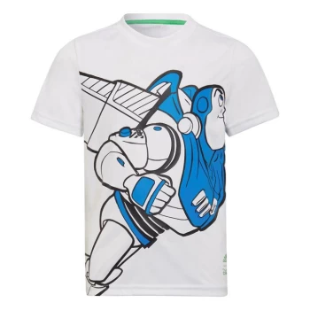 adidas Buzz Lightyear T Shirt Juniors - White