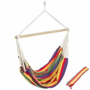 Tectake XXL Hanging Chair Incl. Storage Bag Multi