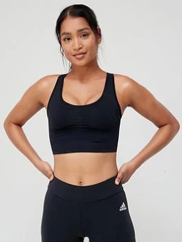 adidas Formotion Sculpt Medium Support Bra - Black, Size L, Women