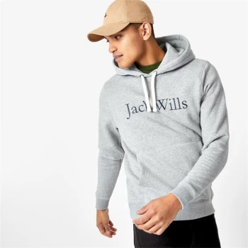 Jack Wills Rixon Heritage Hoodie - Grey Marl