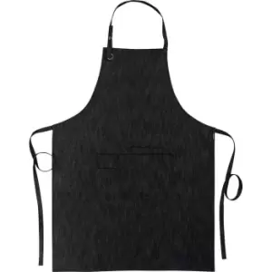 Portwest Canvas Bib Apron Indigo One Size