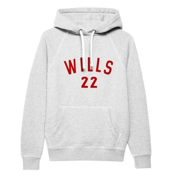 Jack Wills Redhill Modern Logo Hoodie - Grey Marl