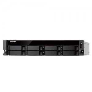 QNAP TS-863XU-RP GX-420MC Ethernet LAN Rack (2U) Black NAS