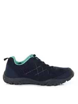 Regatta Edgepoint Life Walking Shoes - Navy, Size 8, Women