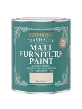 Rust-Oleum Matt Finish 750 Ml Furniture Paint - Clotted Cream