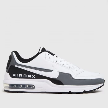 Nike White & Black Air Max Ltd 3 Trainers