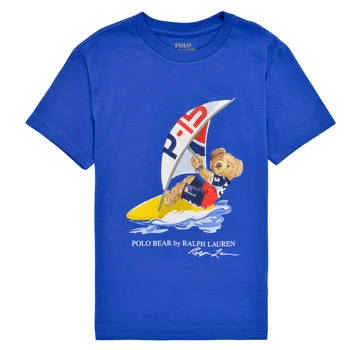 Polo Ralph Lauren VINNI boys's Childrens T shirt in Blue - Sizes 8 / 9 years,10 / 12 years