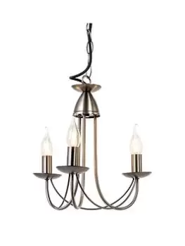 Munro Traditional 3 Light Chandelier