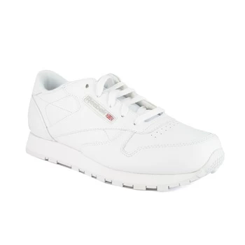 Reebok Classic CLASSIC LEATHER boys's Childrens Shoes Trainers in White,5,5.5,3.5,Kid 3,Kid 4,Kid 5