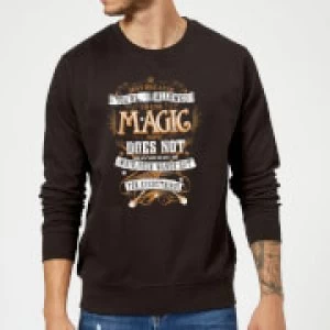 Harry Potter Whip Your Wands Out Sweatshirt - Black - XXL