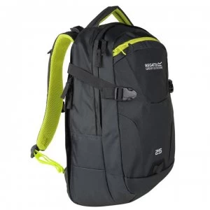 Regatta Paladen 25L Laptop Backpack - Ebony/NeonSp