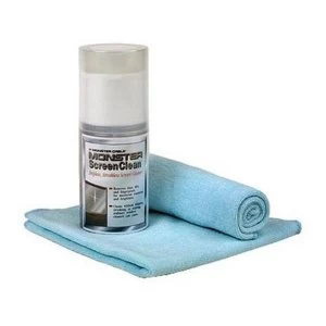 ScreenClean Kit with 200ml Spray Cloth