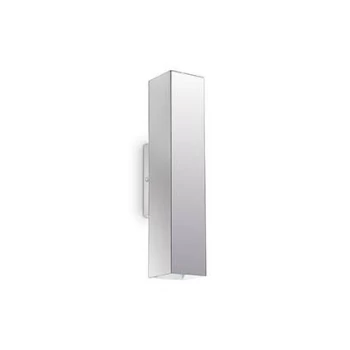 Sky 2 Light Up & Down Wall Light Chrome, GU10