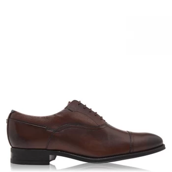 Ted Baker Sittab Leather Derby Shoes - Brown