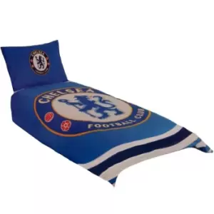 Chelsea FC Pulse Single Duvet Set (One Size) (Blue) - Blue