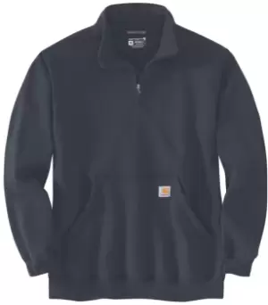 Carhartt Quarter-Zip Sweatshirt, blue Size M blue, Size M