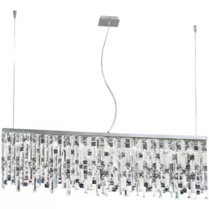 Kolarzlighting - Kolarz Prisma Crystal Pendant Ceiling Light 10 Light Chrome